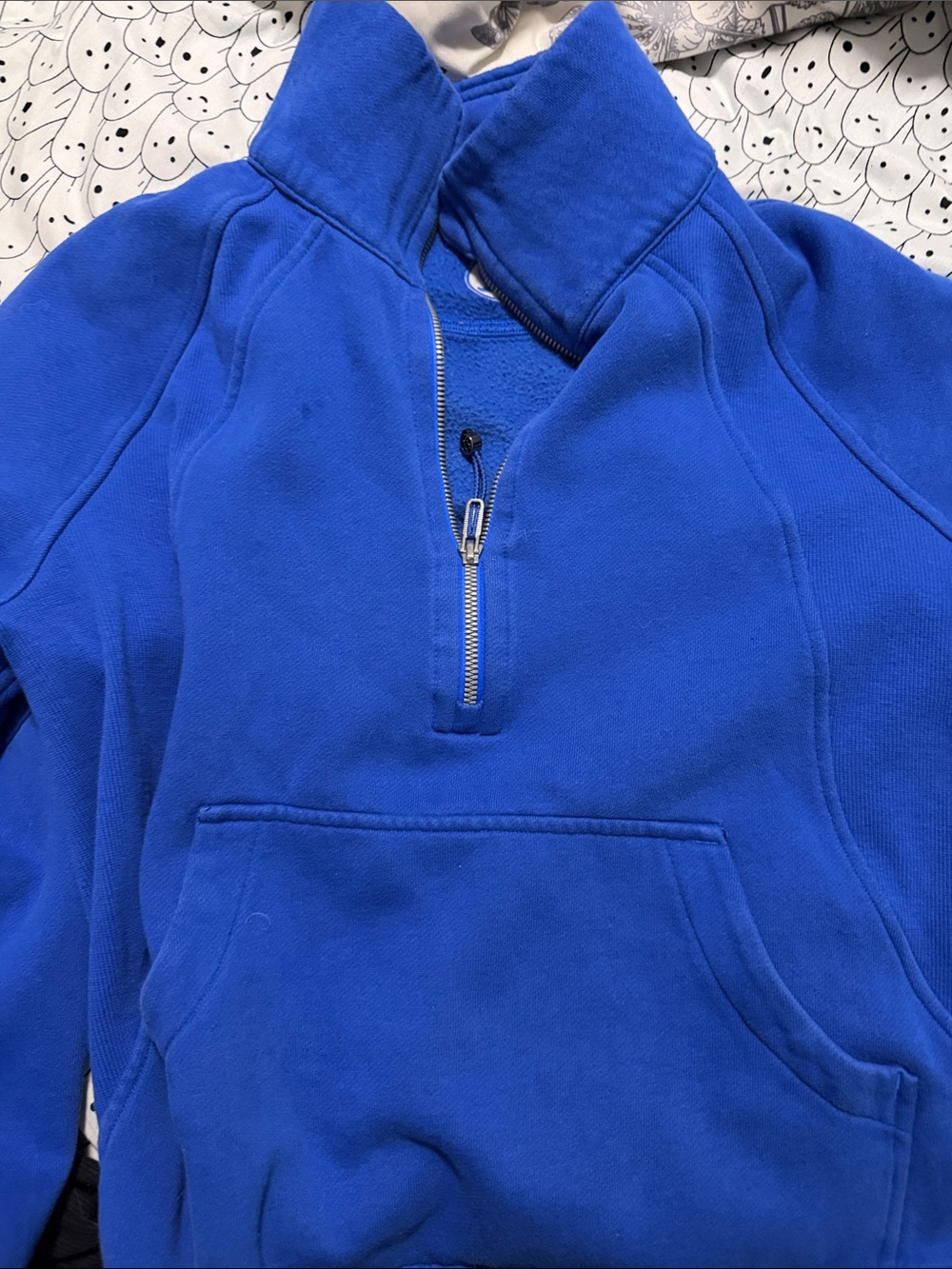 lululemon athletica Royal Blue Women's Quarter-Zip Pullover